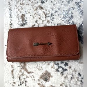 Tan Tri-Fold Wallet